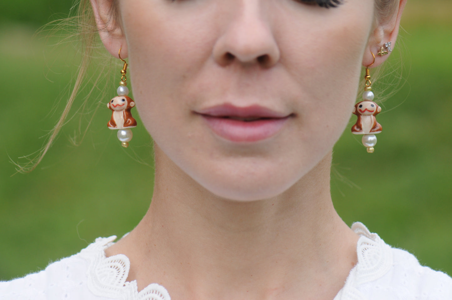 'Monkey Mood Earrings'