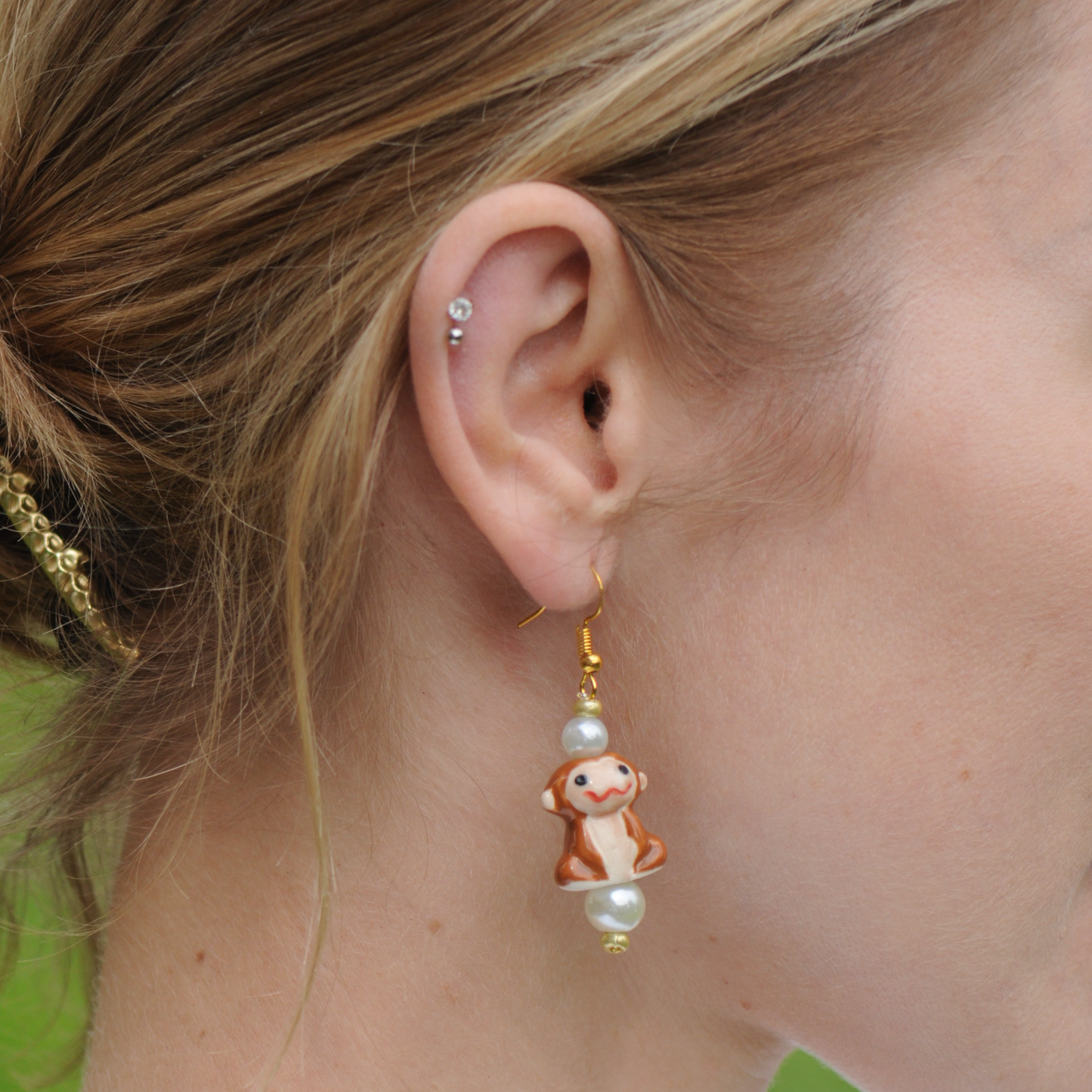 'Monkey Mood Earrings'